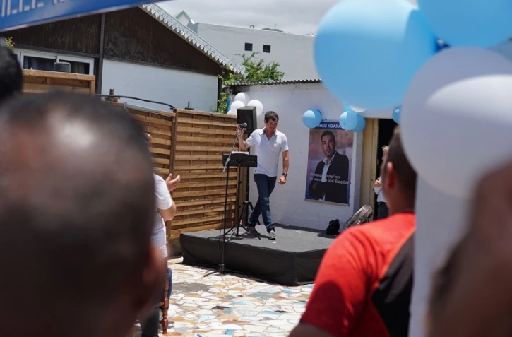 Inauguration de la permanence politique de Mathieu Hoarau à l'Etang-Salé