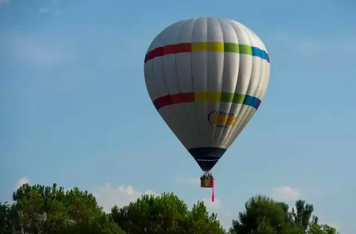  Une montgolfière à Igualada, près de Barcelone