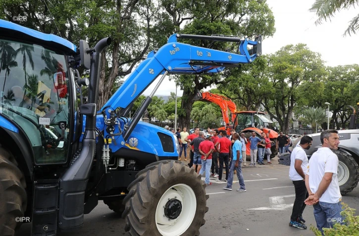 manif planteurs de cannes 