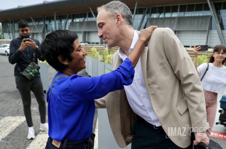 Raphaël Glucksmann et Olivier Faure.