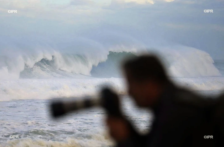 La houle se déchaîne sur le littoral jeudi 19 avril