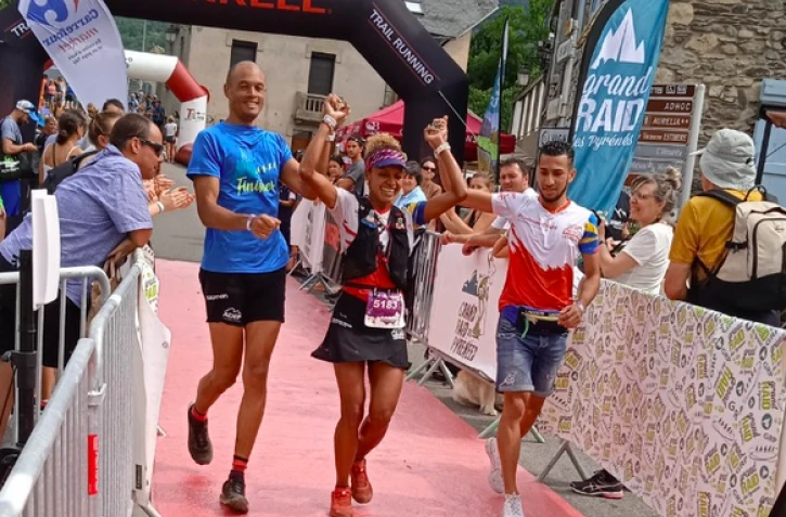 hortense Begue au grand raid des pyrénées