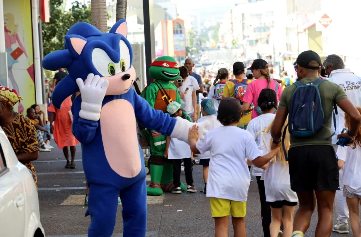 Saint-Denis a accueilli le course "marmay run"