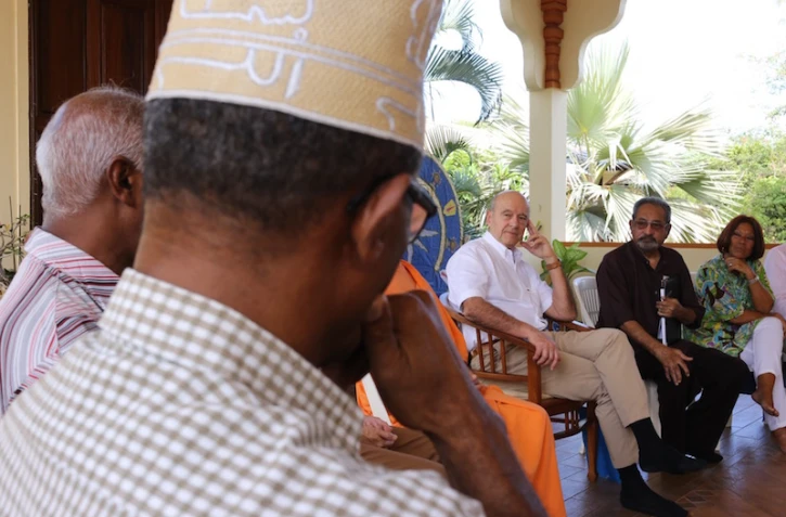 Alain Juppé en viste à La Réunion