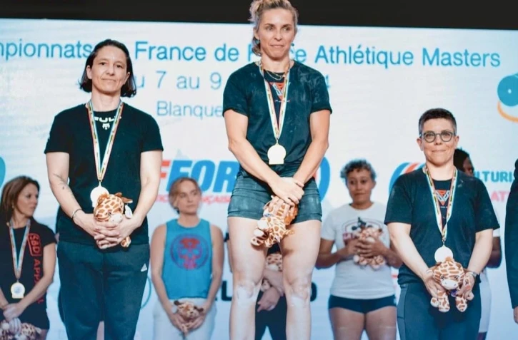 Force athlétique : Nadège Barrère sacrée championne de France