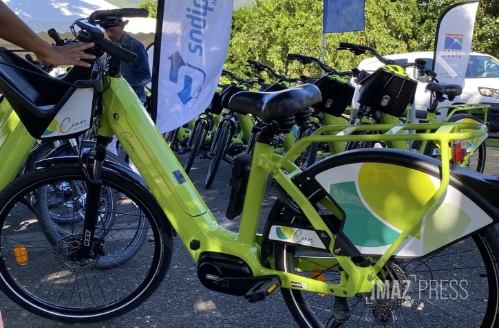 Lancement de Vélo Vert par la Cinor