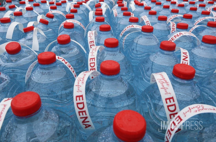 distribution eau potable aprés le passage de Belal