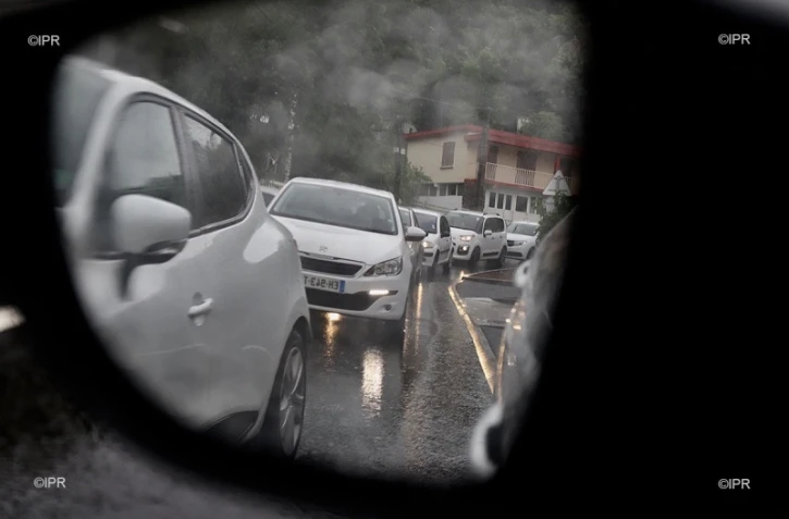 Route de la Montagne pluie 