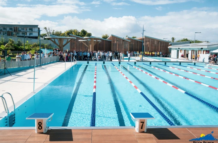 La Région à l'inauguration du complexe Aqualoisirs Francis-Nicole de Terre-Sainte
