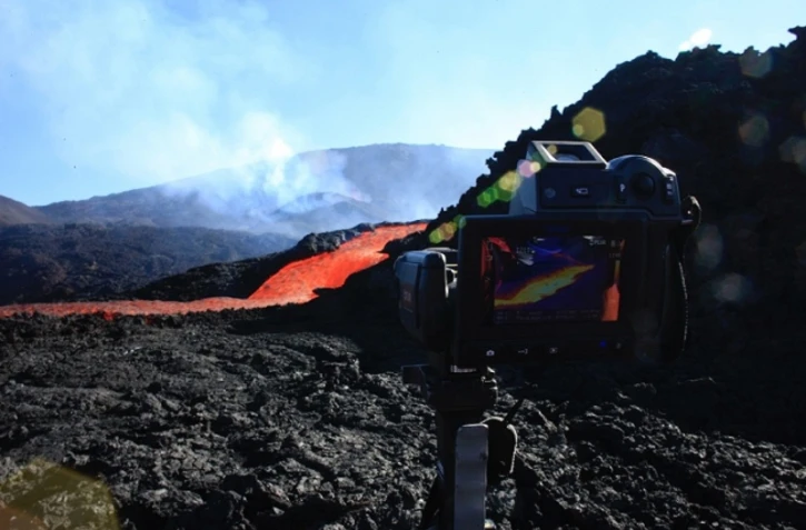 Eruption volcan