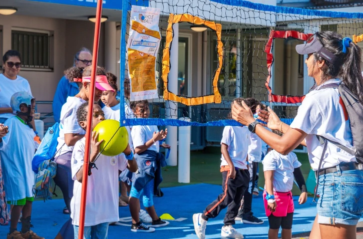 Saint-Denis : cérémonie de clôture des jeux olympiques et paralympiques de l’hôpital d’enfants