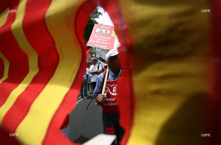 Manifestation intersyndicale réforme du code du travail 