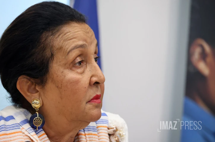 Huguette Bello, présidente du conseil régional