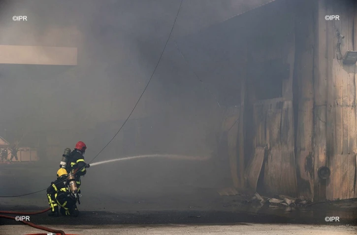 Incendie à Cambaie