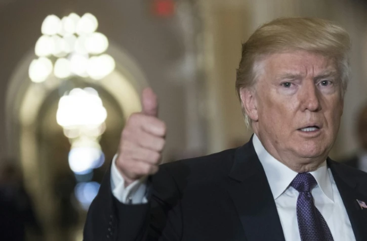 Donald Trump, le 16 novembre 2017 à Washington