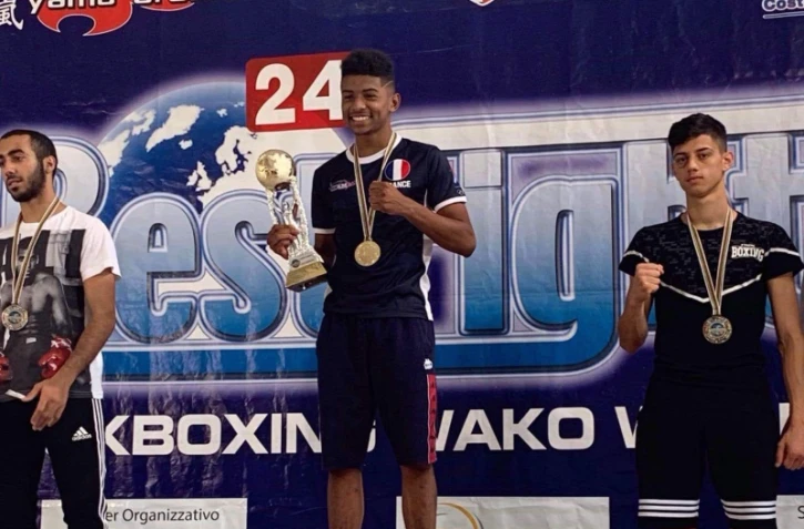 Alexis Germane champion du monde kick boxing