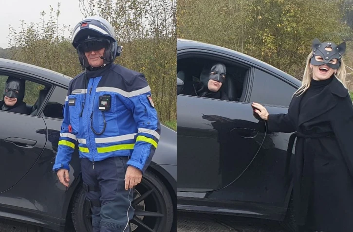 Ardennes : Batman et Catwoman arrêtés en excès de vitesse [?]