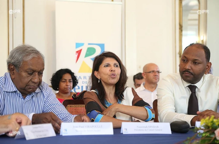 Thierry Robert ,Nassimah Dindar ,Jean Paul Virapoullé