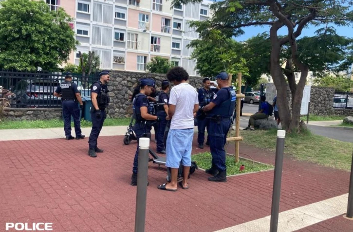 Le Port : 54 utilisateurs de trottinettes contrôlés, une personne interpellée, sa trottinette placée en fourrière