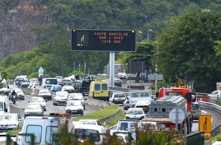 embouteillage route du littoral 