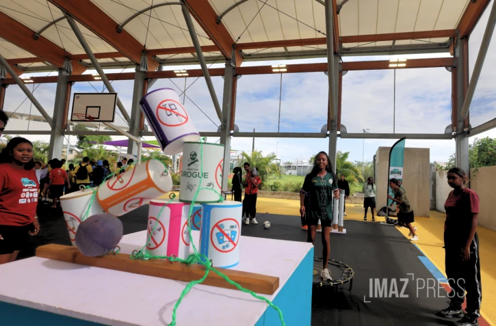 Saint-André : 300 jeunes réunis pour une journée d’animation sportive et de prévention contre les addictions
