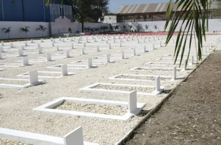 Le cimetière où sont enterrés les tirailleurs sénégalais du camp de Thiaroye