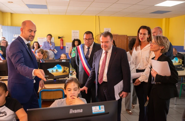 Visite ministérielle à Cilaos