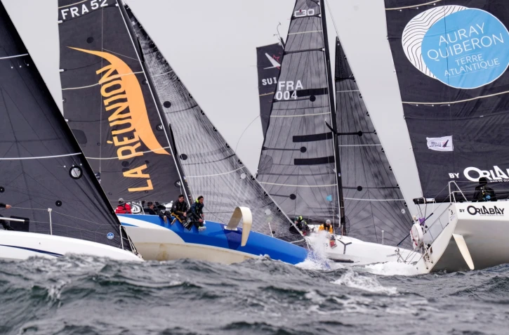 Voile : l'équipage de La Réunion se hisse à la 4ème place de la Spi Ouest France