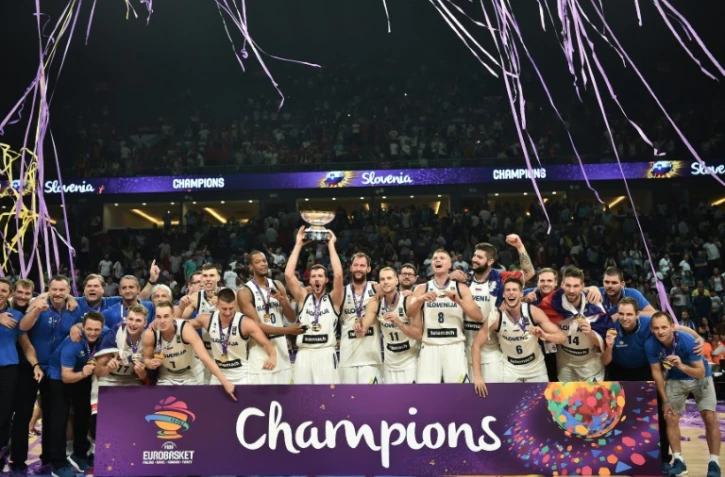 La Slovénie a été sacrée championne d'Europe de basket, le 17 septembre 2017 à Istanbul