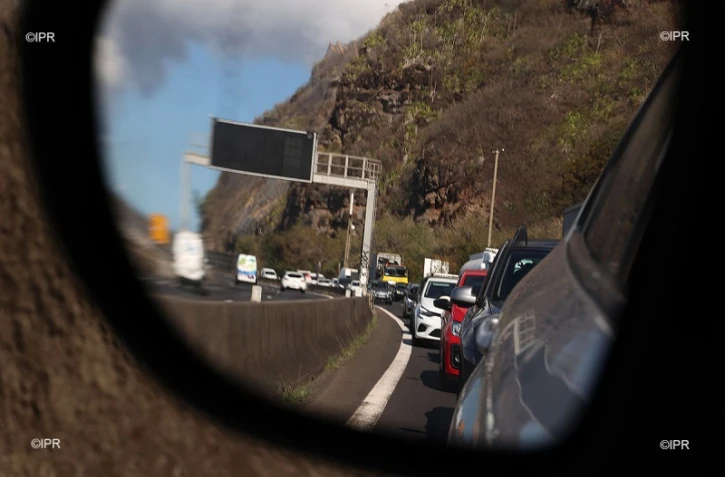 embouteillage route du littoral 