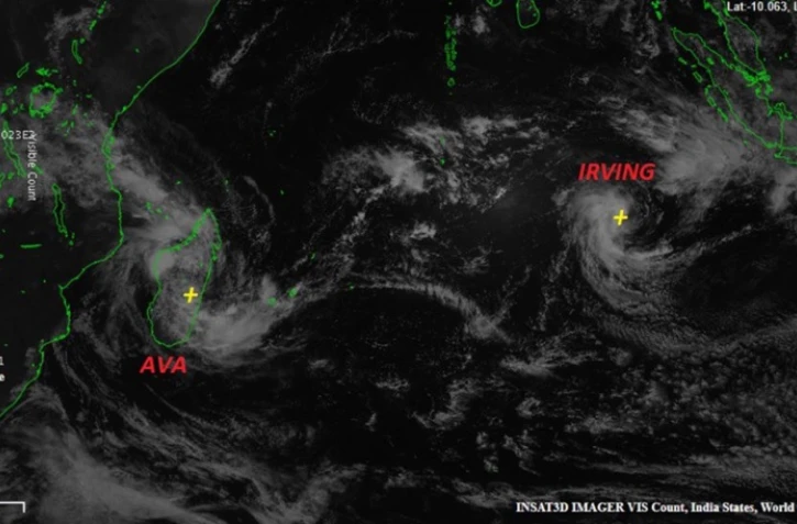 Tempête tropicale modérée Irving