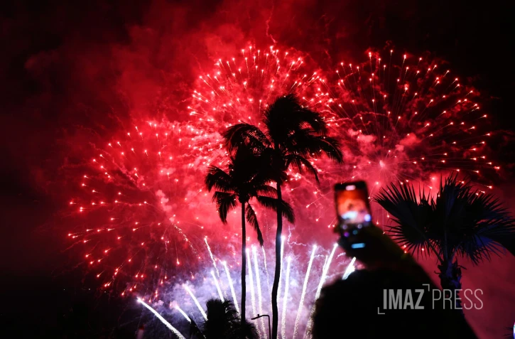 feu d'artifice 