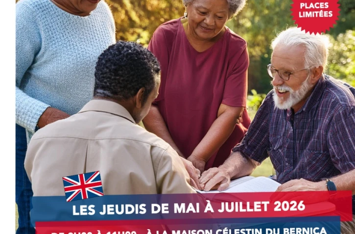 Saint-Paul : anglais du voyage pour les séniors