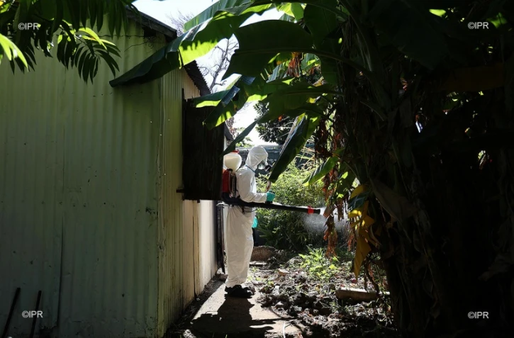 Vendredi 5 avril 2019 - opération de démoustication à la Ravine des Cabris