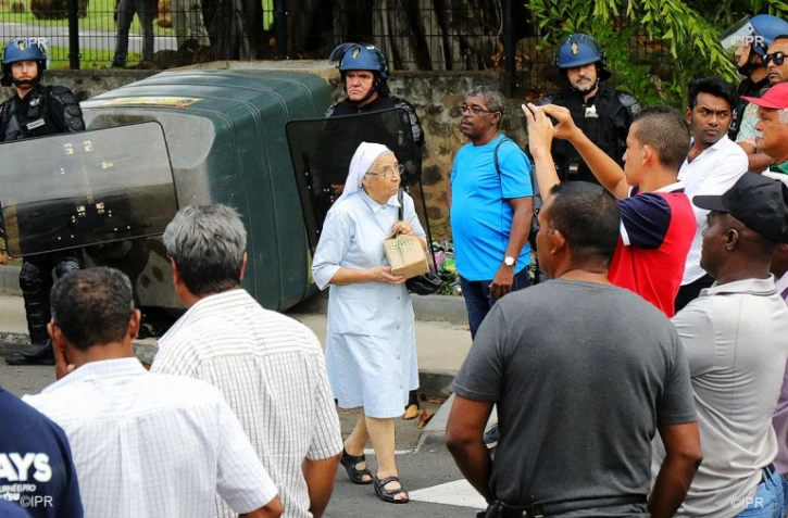 manif planteurs de cannes 