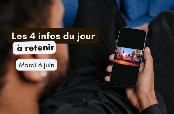 a la une bonsoir 6 juin