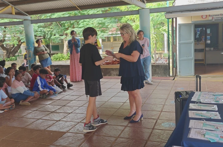 Saint-Pierre : remise du Permis Internet à l’école Edmond Albius