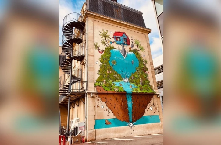 Nouvelle Fresque de Jace à Nancy