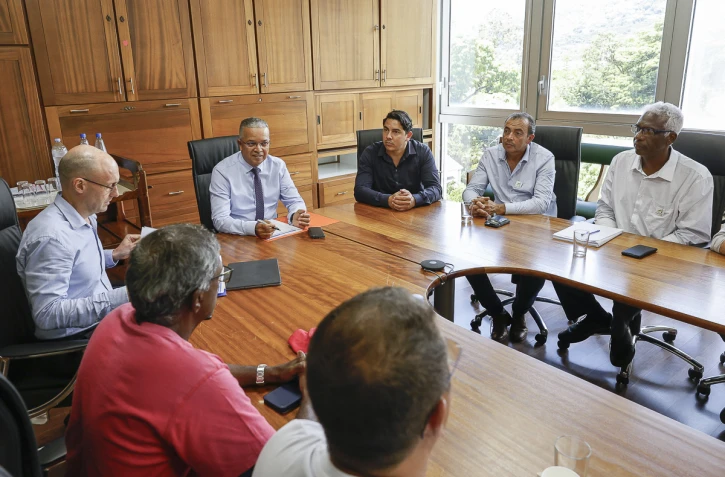 Cyrille Melchior reçoit la Chambre d'agriculture
