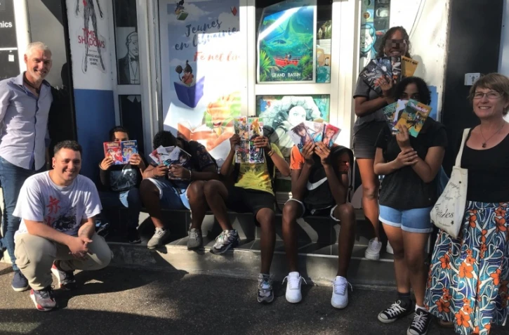 Jeunes en librairie / Fé nèt liv Boîte juin 2022