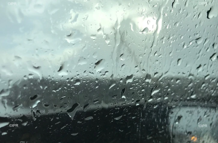 Pluie mardi 4 juillet 2017