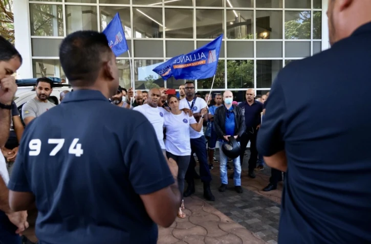 Rassemblement police
