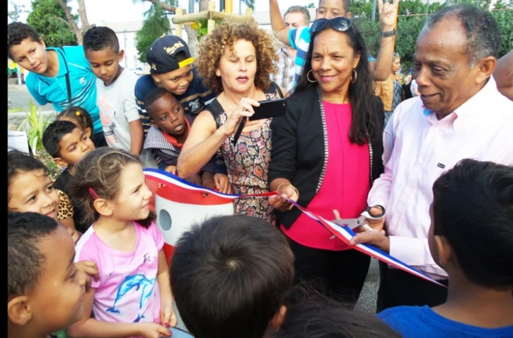 Inauguration aire de jeux