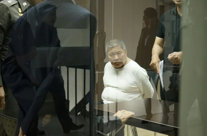 Tun Hung Seong, soupçonné de participation à un trafic de stupéfiants, le 20 avril 2017 à Bangkok