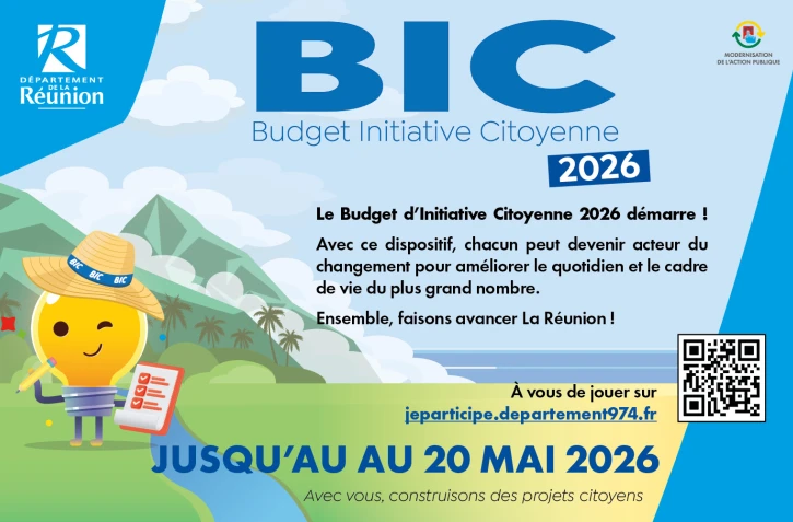 Département : c'est le moment d'envoyer votre candidature pour le Budget d’Initiative Citoyenne