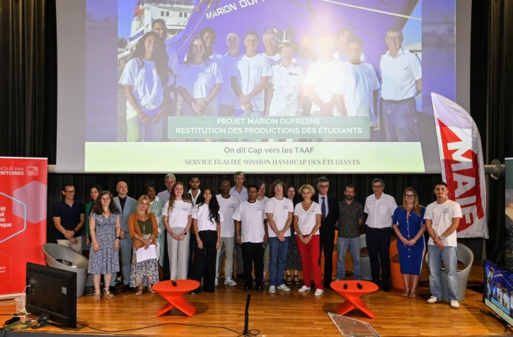 Huit étudiants en situation de handicap invisible embarquent pour un mois de mission dans les Terres Australes
