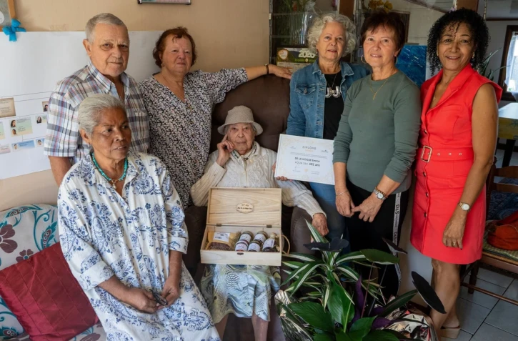 La Possession : Emma De La Hogue fĂŞte ses 101 ans