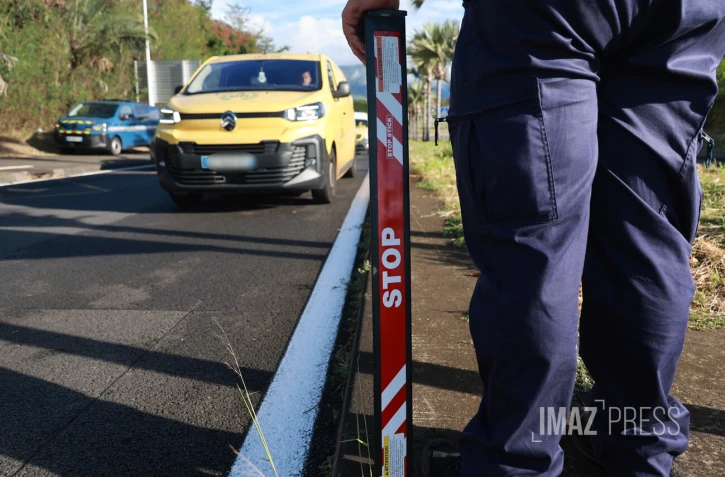 controle routier à gillot