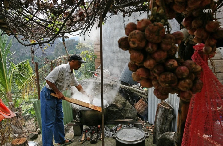 cuisine feu de bois 