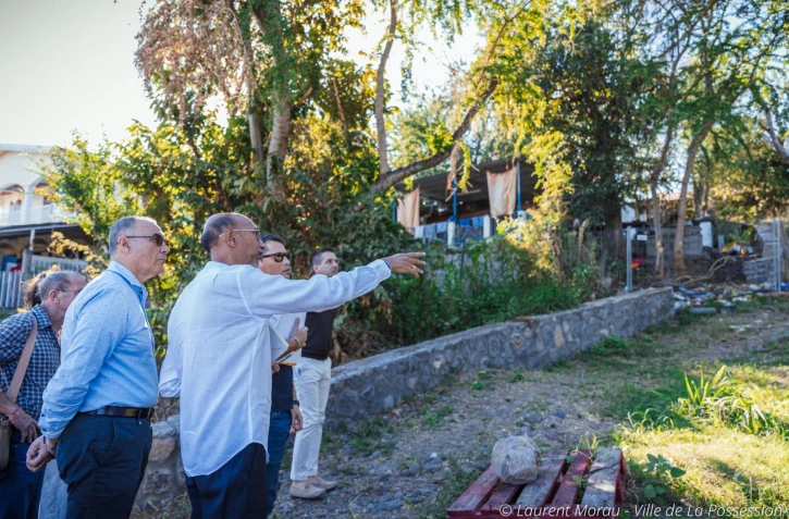 La Possession : le maire et les élus font le point sur les travaux de Moulin Joli